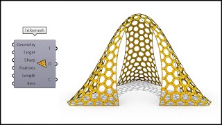 Grasshopper Kangaroo (Hexagonal Pavilion)