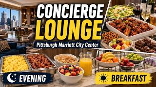 Pittsburgh Marriott Concierge Lounge Walkthrough