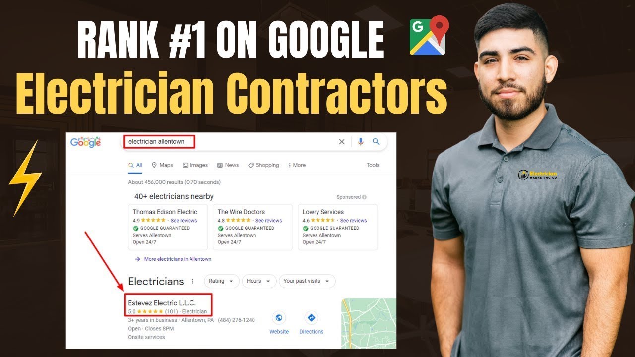 SEO For Electricians in 2024 | Local SEO For Electricians To Get More Leads!