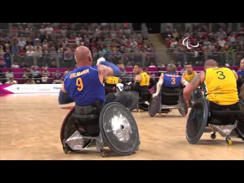 Wheelchair Rugby - SWE vs AUS - Mixed - Pool Phase Group B - London 2012 Paralympic Games