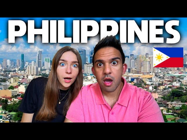 Travel vlog - FIRST TIME In Philippines 🇵🇭 Manila is NOT What We Expected…