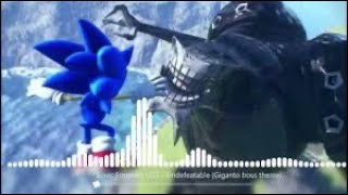 Sonic Frontiers undefeatable s