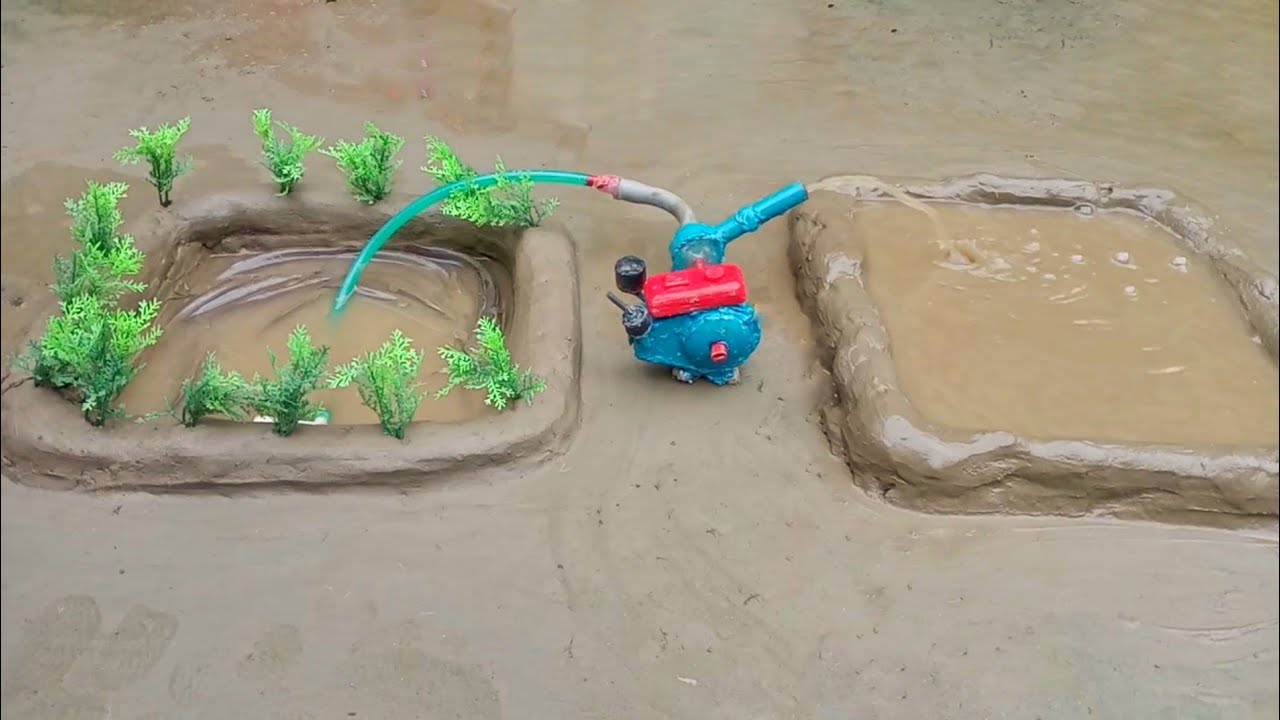 How To Catch Fish Using Mini Motor Water Pump - pond ans fishing ...