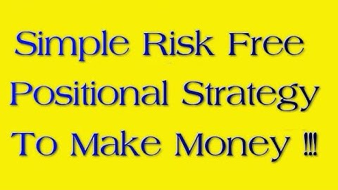 सुरक्षित, जोखिम मुक्त Positional Investment + Regular Income Strategy | By Sourabh Gandhi