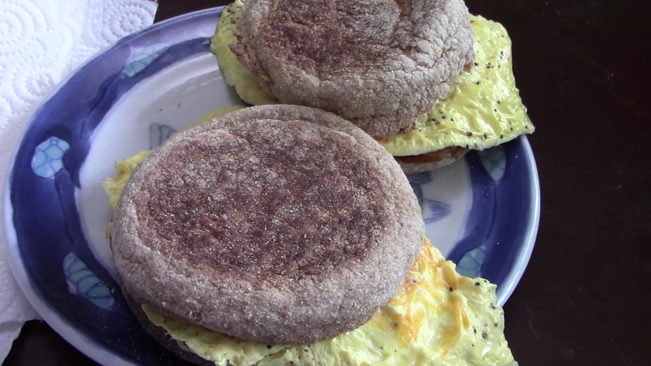 ASMR Eating Mexican Breakfast Sandwich