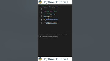 Build Your First Flask App In 60 Seconds | Python Tutorial
