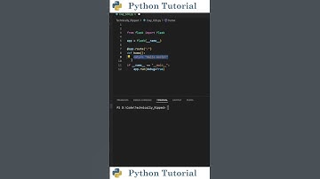 Build Your First Flask App In 60 Seconds | Python Tutorial