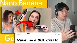 How to create AI UGC Ads with Nano Banana (Insanely Realistic)