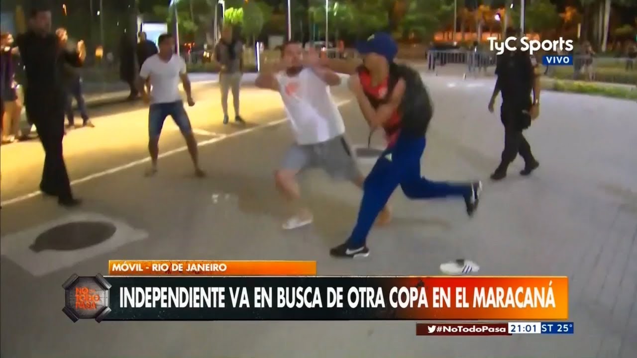 Incidentes en el hotel de Independiente