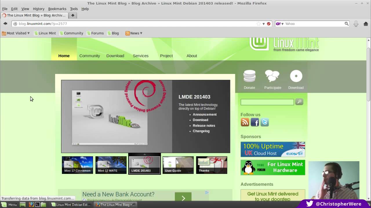 Linux Mint Debian Edition LMDE   First Impressions Review