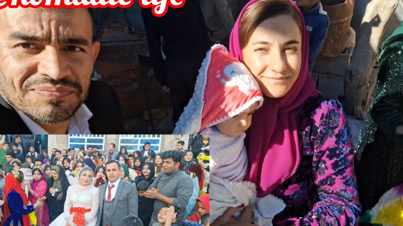 Traditional rural wedding | Beautiful and authentic dance of men and women with local music