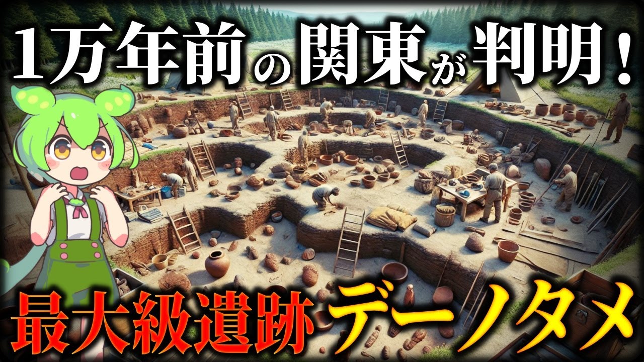 100年に1度の大発見！関東最大の環状集落「デーノタメ遺跡」の謎がヤバすぎ