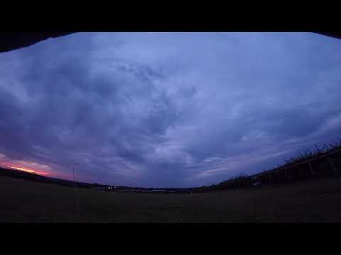 Time lapse - Remnants of a Thunderstorm - Lincolnshire - 31st July 2020