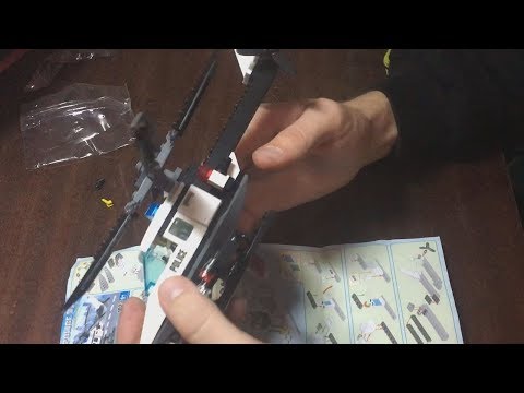 ✅Полицейский вертолет. DIY для развития ребенка. Посылка Из Китая. Алиэкспресс