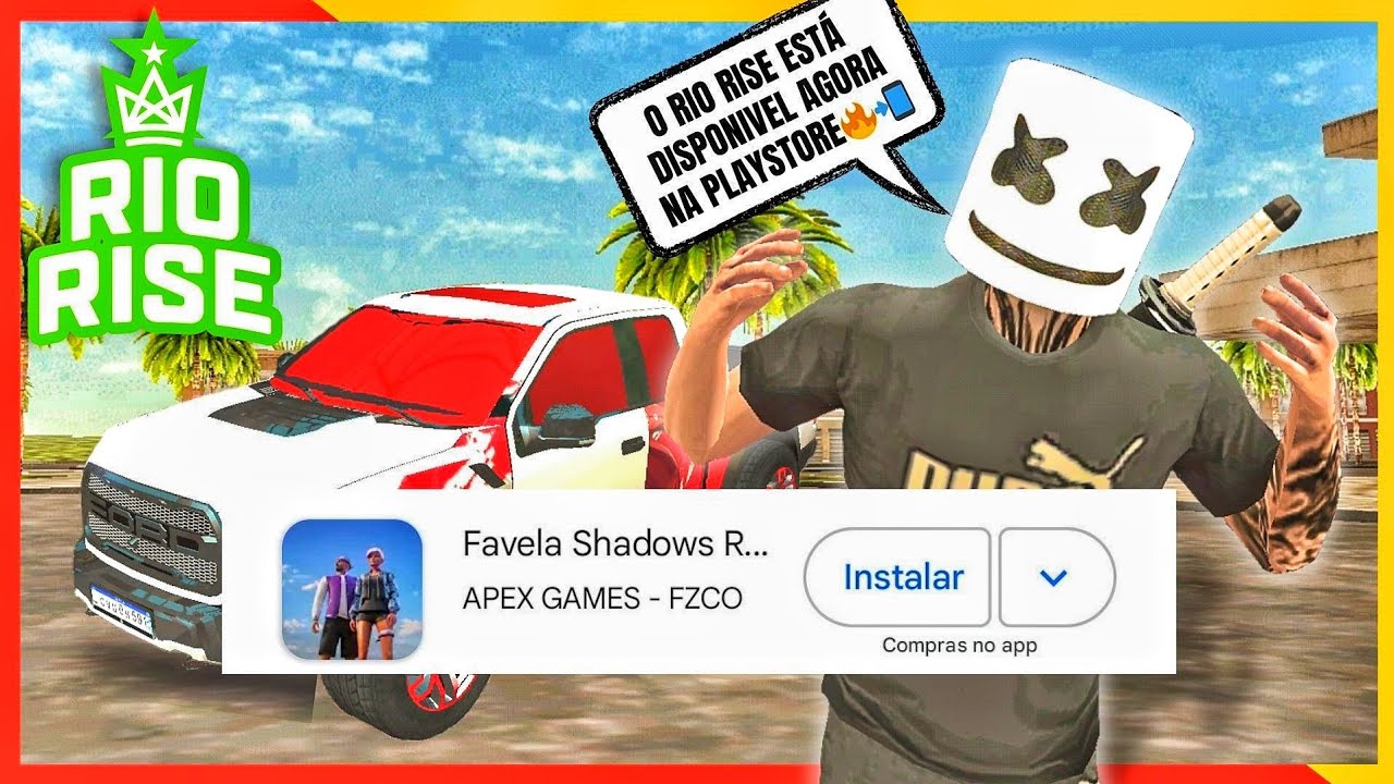 Rio Rise Rp 🤩 AGORA DISPONÍVEL NA PLAYSTORE - RIO RISE RP #riorise #roleplay #gta ...