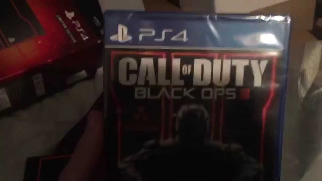 PS4 BO3 BUNDLE UNBOXING