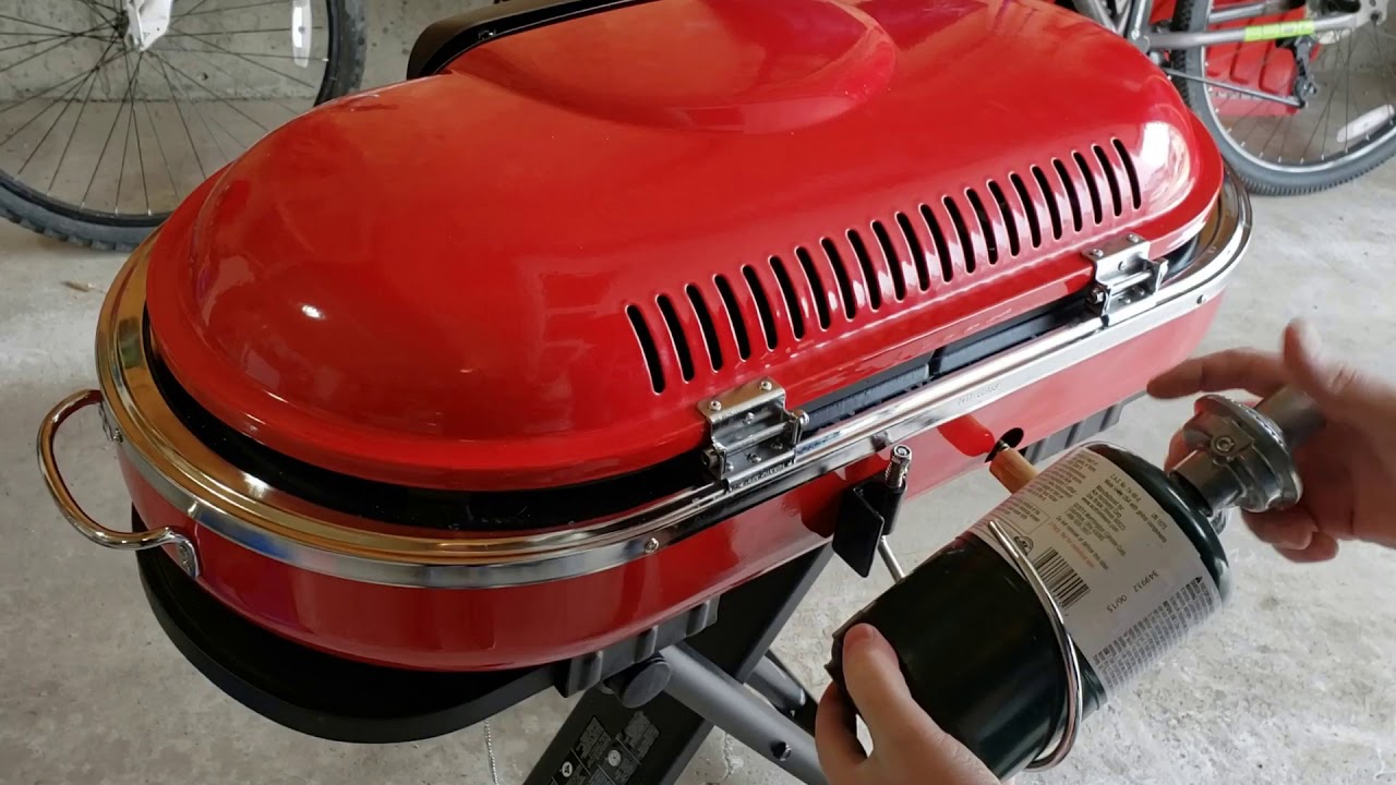 Using the Coleman portable barbecue YouTube