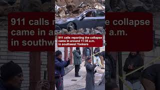 Wall COLLAPSED onto car in New York with driver inside | NBC New York