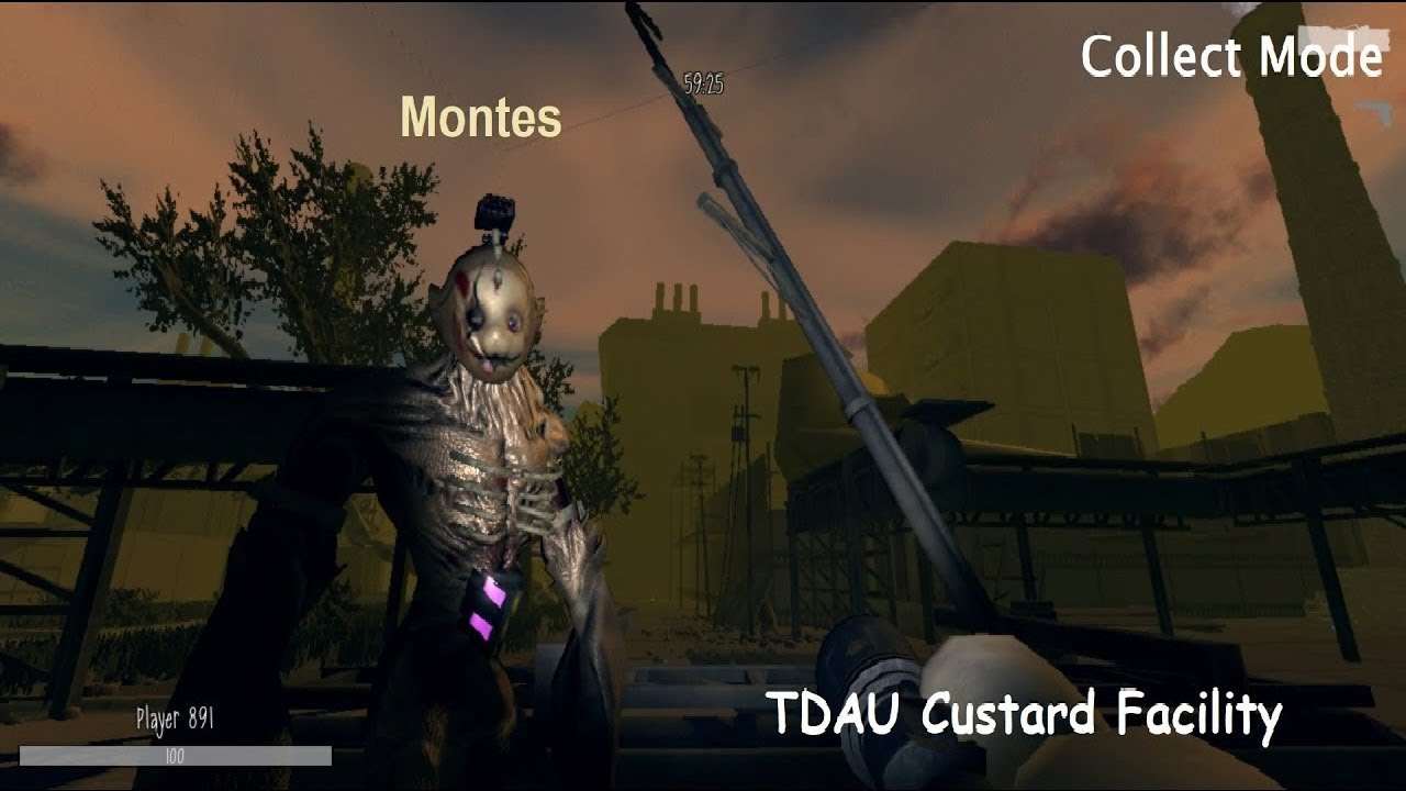 Slendytubbies 3: Awakening - Collect Mode | TDAU Custard Facility