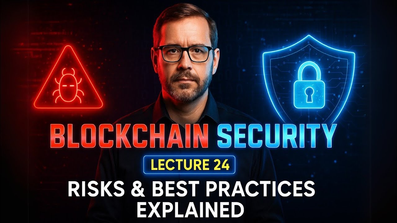 Lecture 24|Blockchain Security - Risks & Best Practices Explained - YouTube