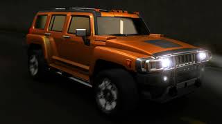 Hummer Car CG Animation