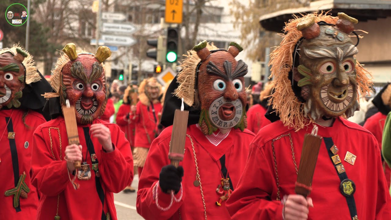 Fasnet, Narrentreffen in Waldkirch Teil4