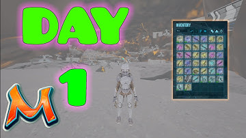 TAKING OVER A NEW OP CENTER CAVE AND GETTING CRAZY BPS ON DAY 1 - MESA SOLO - ARK SURVIVAL EVOLVED