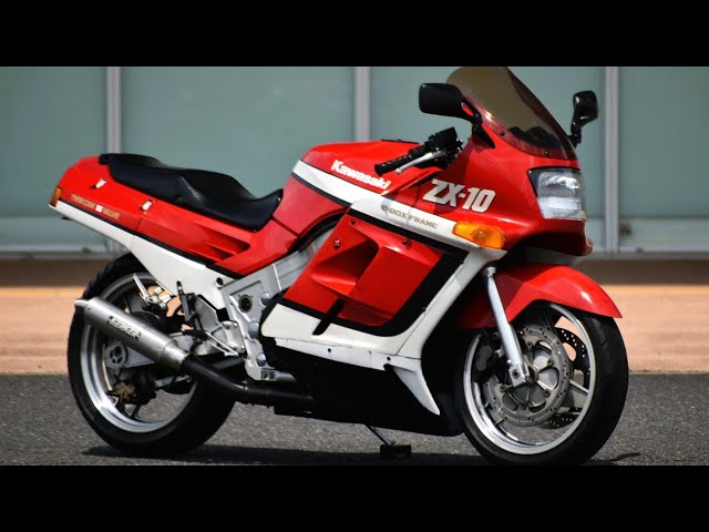 Kawasaki ZX-10（ZXT00B/1989y） - YouTube