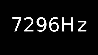 Speaker Sound Test 7296Hz