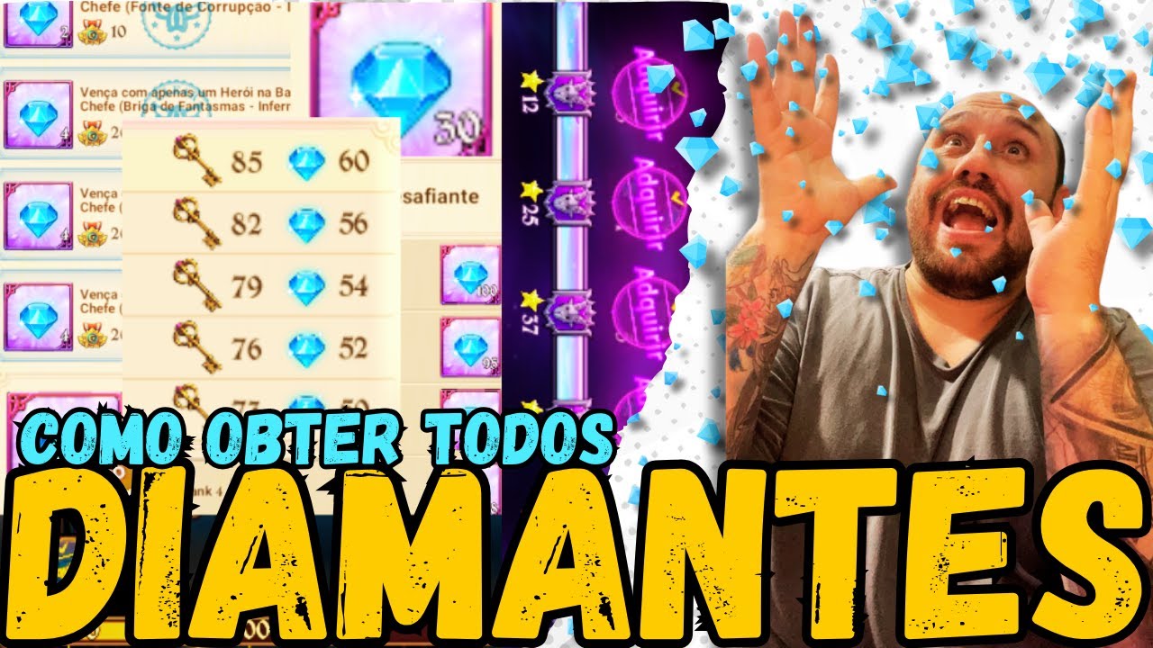 TODAS AS FORMAS DE OBTER DIAMANTES DO JOGO | 7DS | The Seven Deadly ...
