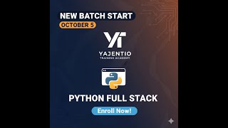 Celebrity Python Full Stack Developer Course | New Batch Starting October5, 2025 – Enroll Now” Profile