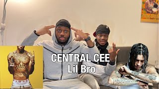 BEST SONG ON ALBUM!! | Central Cee (feat. Lil Bro) - Lil Bro [REACTION]