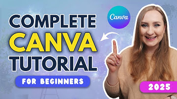 FULL CANVA TUTORIAL 2025 [NEW] | How To Use Canva For BEGINNERS!
