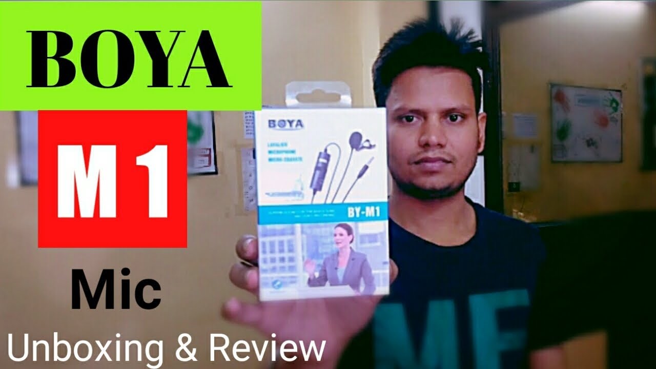 Boya M1 Mic Unboxing & Review | Best Budget Mic For YouTuber | Cheap and Best Audio | Microphone!