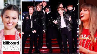 BTS’ New Docuseries, Taylor Swift Reacts to New Travis Kelce Record & More | Billboard News