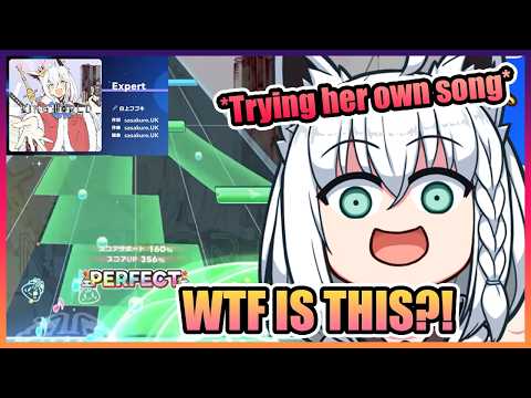 Fubuki Plays Her Own Song on 30 for the First Time and Can't Stop Screaming【Hololive】