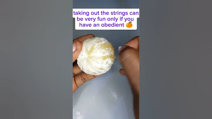 please 🥺 subscribe..how to eat orange like a pro from @foodiechina888  #shorts