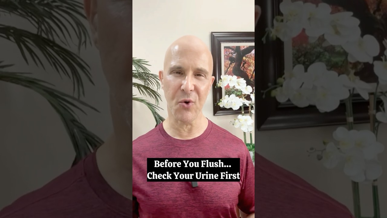 Before You Flush… Check Your Urine First! #drmandell #health #urine #kidney