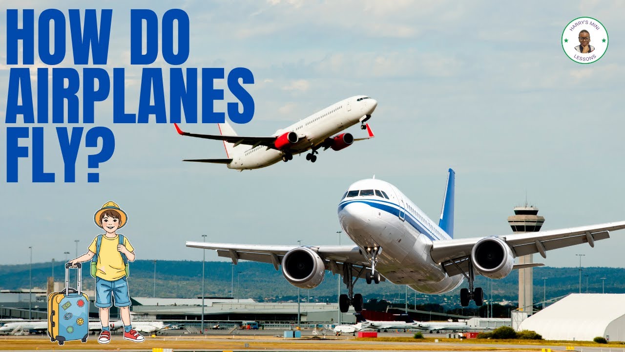 How Do Airplanes Fly? ✈️ | Up, Up & Away! | Fun Science for Kids