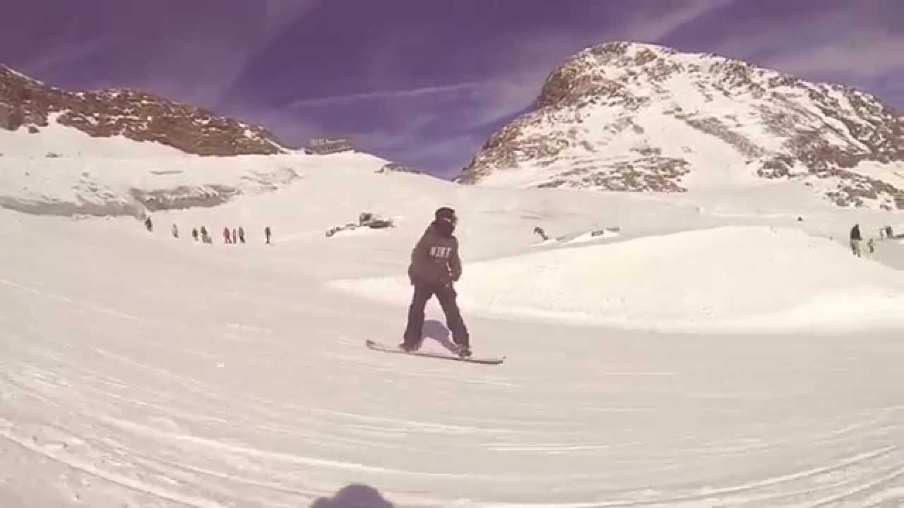 Jamie Nicholls Top to Bottom run in Stubai Park