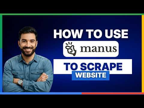 How to use Manus AI to scrape websites[2026 Full Guide]