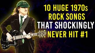 Ten 1970s Rock Classics That Somehow Never Topped the Charts