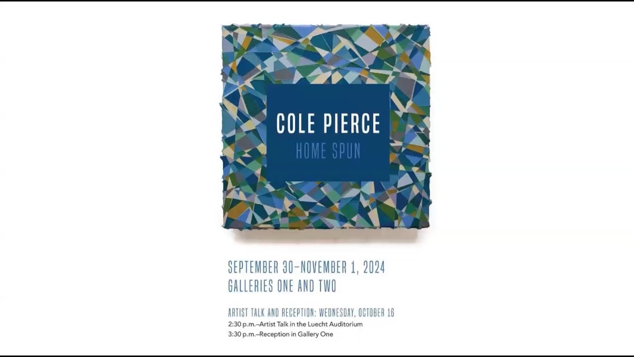 McHenry County College Visiting Artist Talk: Cole Pierce