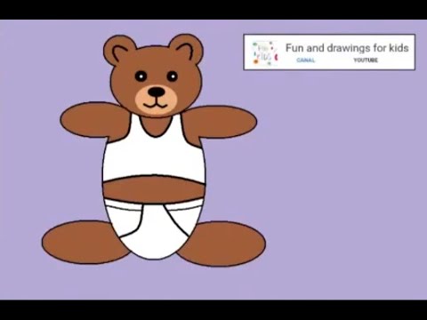 Hvordan man tegner en bjørn