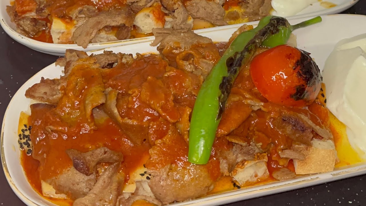 Dışarda yemeye son evde İskender yapıyoruz 