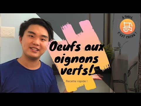 Vidéo: Comment Faire Une Omelette Aux Oignons Verts