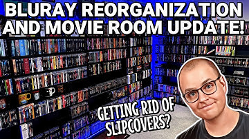 BLURAY Reorganization And MOVIE Room UPDATE! | Making SPACE For More PHYSICAL Media!
