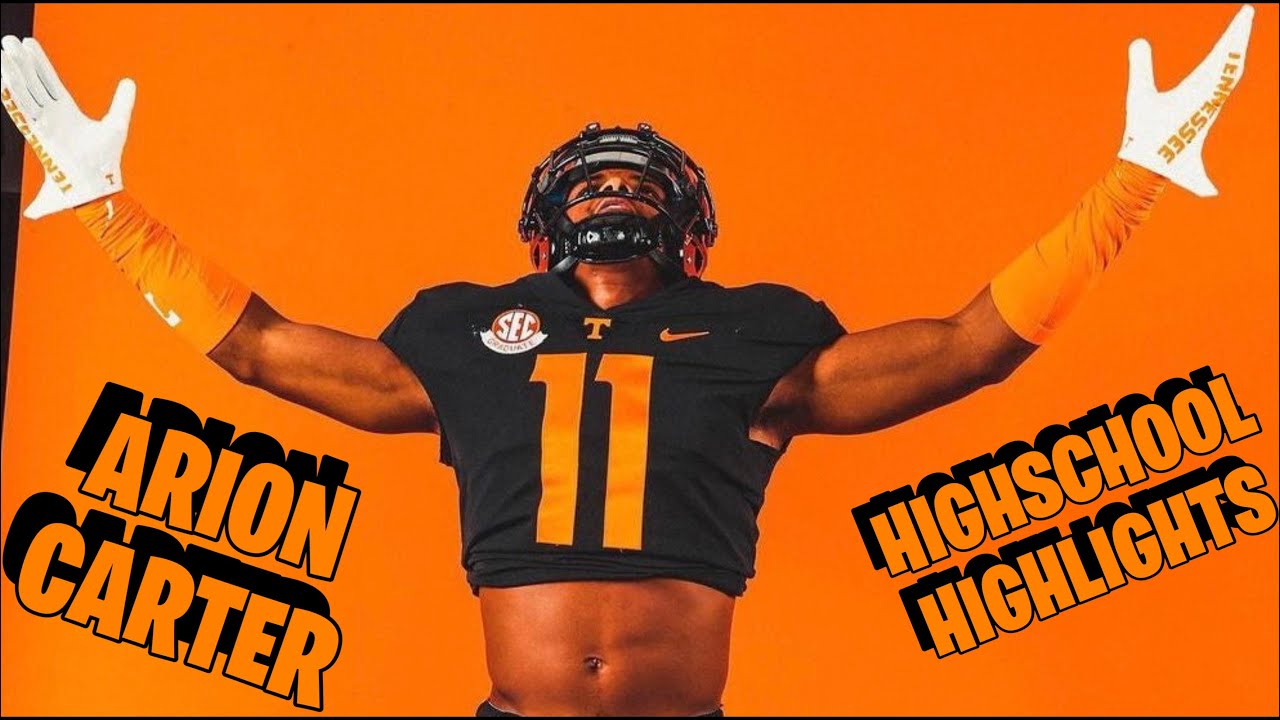 Tennessee Volunteers Class of 2023 LB ⭐️⭐️⭐️⭐️ Arion Carter HIGHSCHOOL HIGHLIGHTS.
