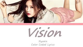 HYOMIN (효민) – VISION Lyrics HD