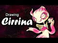 Cirrina - Original Character Drawing Timelapse w/ Commentary